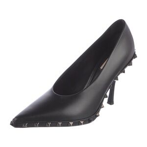 Valentino Black Studded Heels